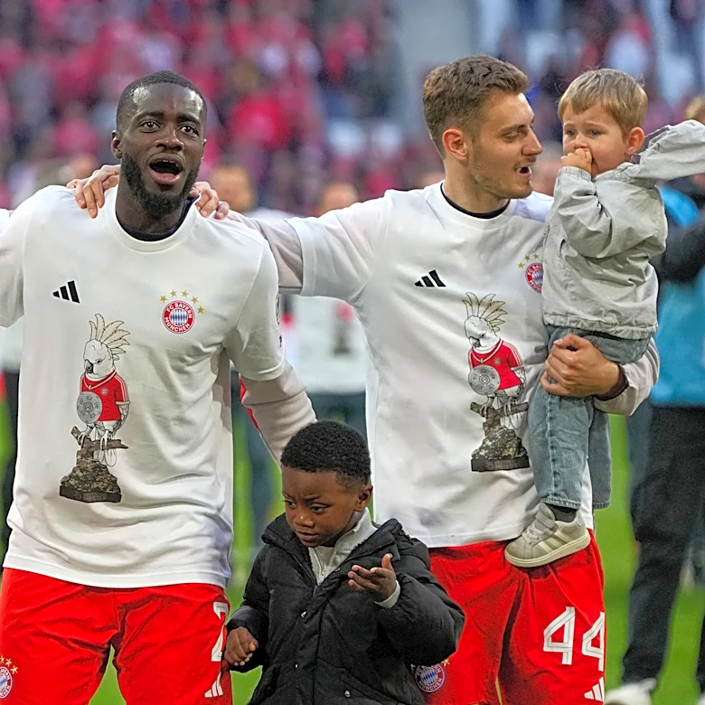 Why Bayern's players are wearing cockatoo T-shirts for Bundesliga celebrations