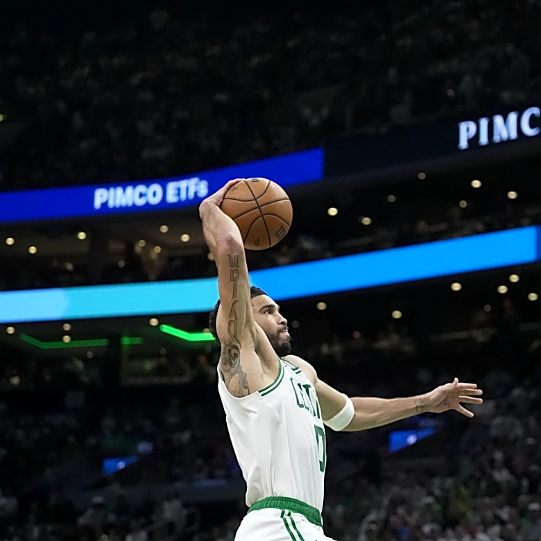 Jayson Tatum has strong return to playoffs for Celtics, who rout 76ers 123-91 in Game 1