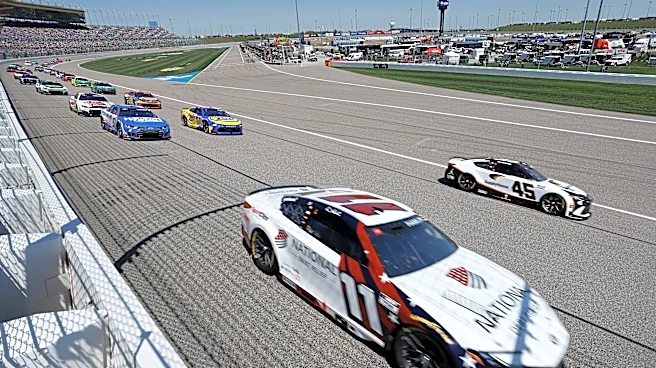 Tyler Reddick passes Kyle Larson on the final lap of OT to win NASCAR Cup Series race at Kansas