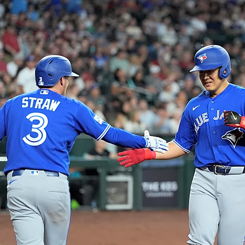 Blue Jays ride an 8-run first inning to a 10-4 win over the Diamondbacks, snapping 4-game skid
