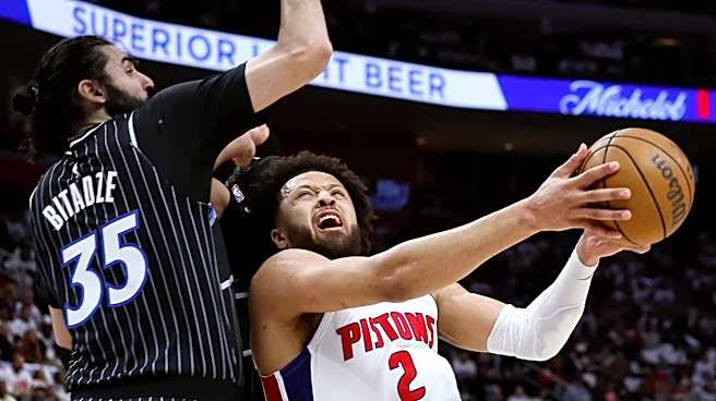 Pistons open playoffs with a flop as East's top seed, losing to 8th-seeded Magic