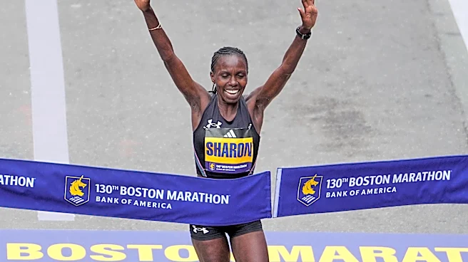 Sharon Lokedi repeats as Boston Marathon women's champion, leading a Kenyan top four