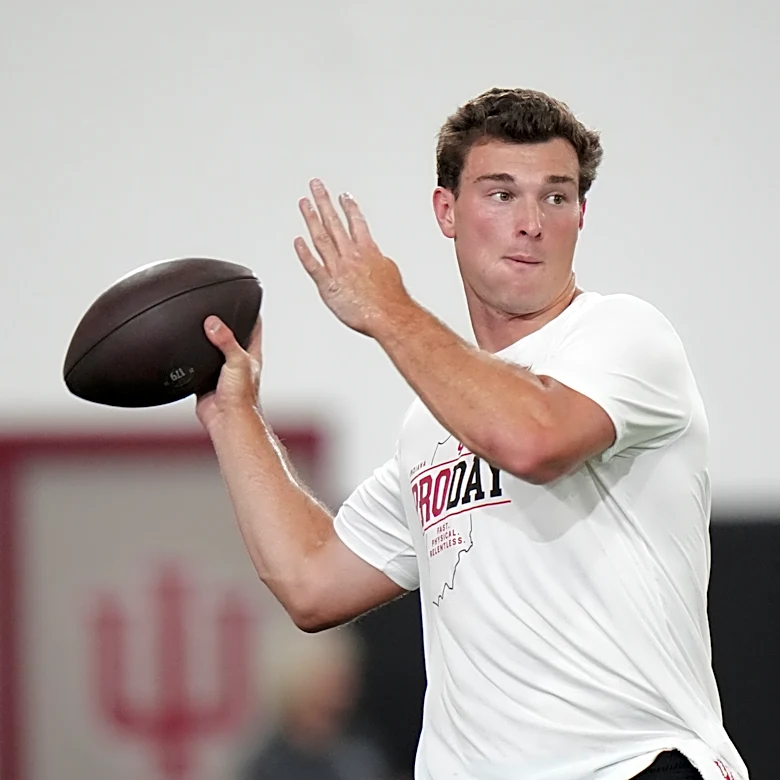 Fernando Mendoza embraces the marathon draft process as he embarks on his 1st step in NFL career