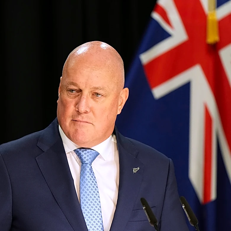 New Zealand Prime Minister Luxon survives party leadership vote months before election