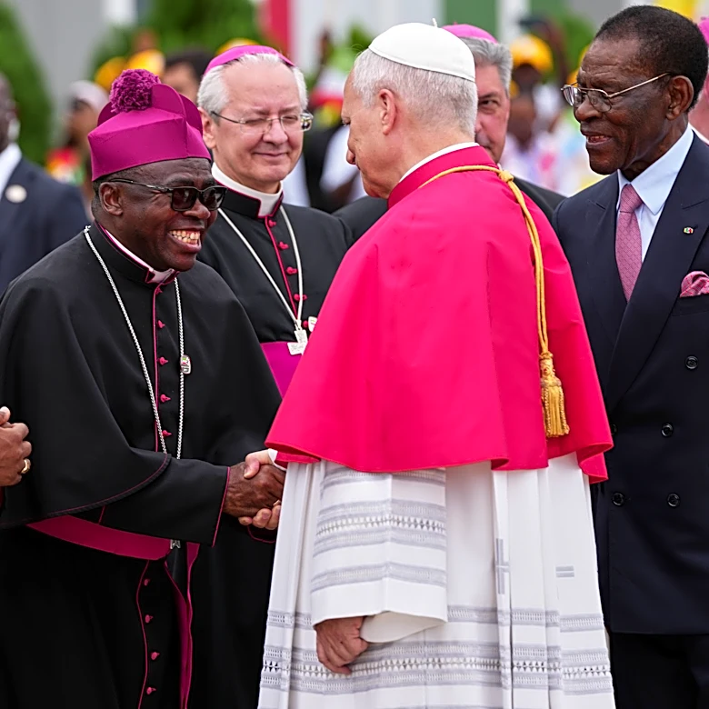 Pope criticizes colonization of Africa's minerals as he arrives in Equatorial Guinea