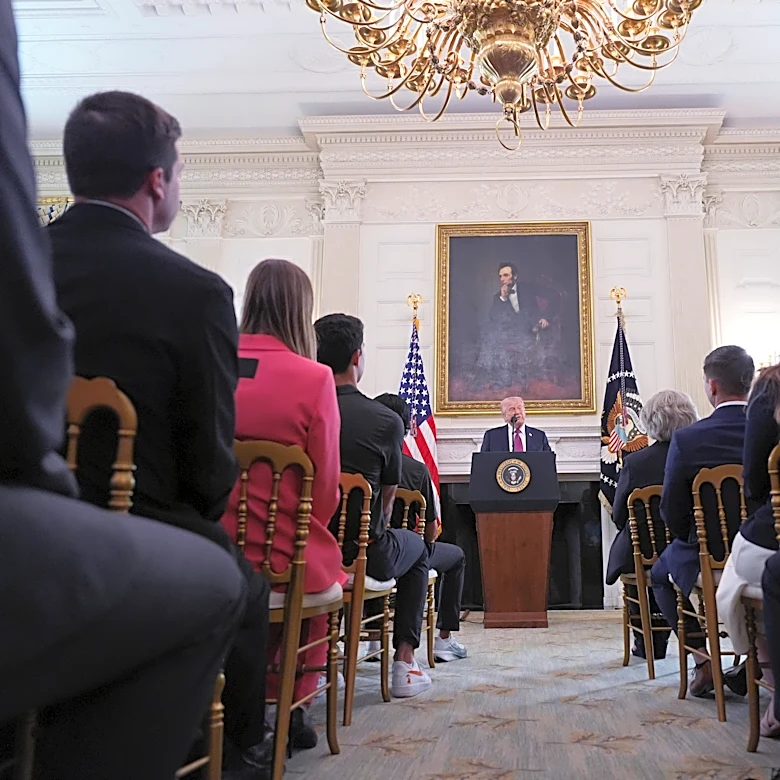 Trump renews his call for Congress to intervene and pass legislation to control college sports