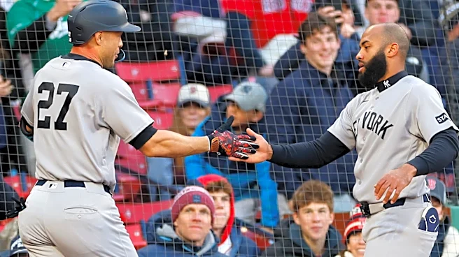 Stanton homers, adds 2-run double as Yankees shut out Red Sox 4-0