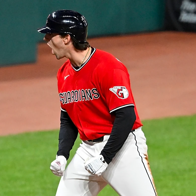 Guardians' rookie Chase DeLauter hopes go-ahead 3-run triple vs. Astros gets season back on track