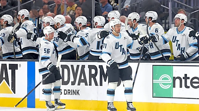 Logan Cooley scores late as the Mammoth beat the Golden Knights 3-2 to even playoffs series