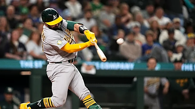 Shea Langeliers hits his 8th homer as Athletics beat scuffling Mariners 5-2