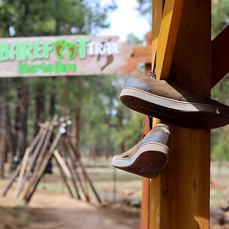 Exploring barefoot trails on 2 continents as a way to connect with nature this Earth Day
