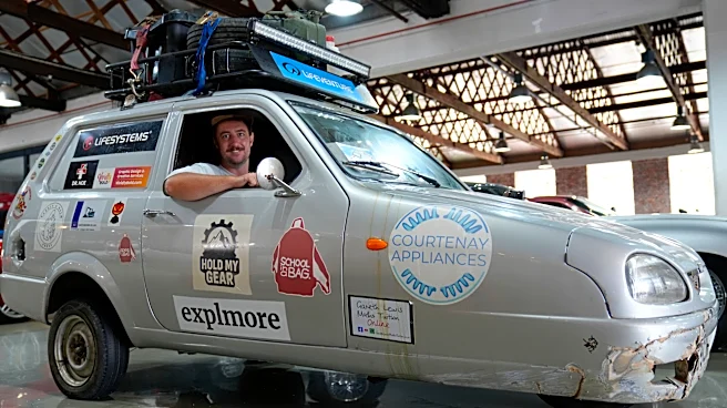 How 2 men claimed an absurd record by driving an old 3-wheel car the length of Africa