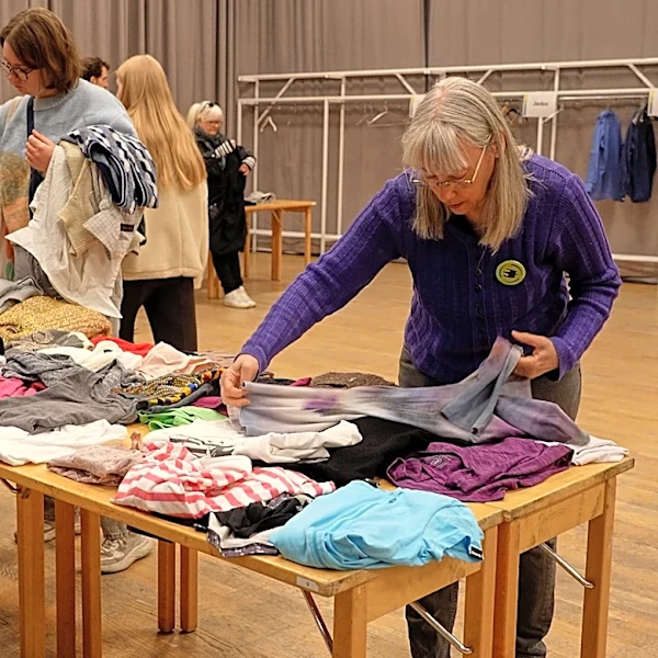 Sweden's secondhand clothing swaps offer a trendy way to cut environmental waste