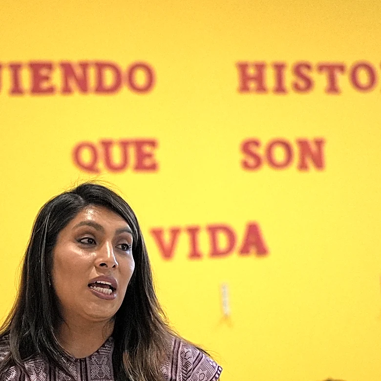 Once punished for weaving, this Mexican artisan uses her loom for LGBTQ+ resistance