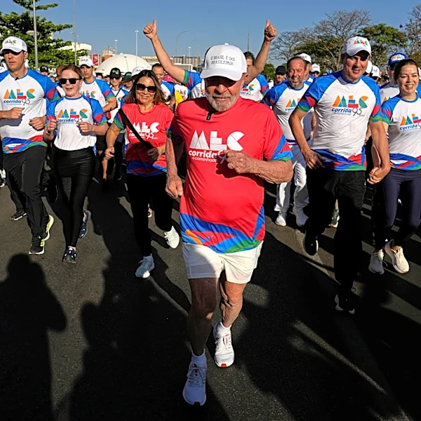 Brazil's 80-year-old Lula hits the treadmill to ease voter concerns about age