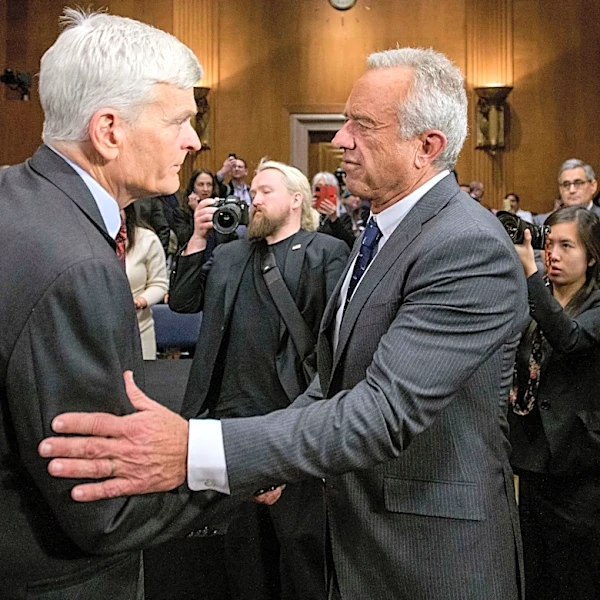 RFK Jr. is facing the Senate. One lawmaker's competing loyalties are on display