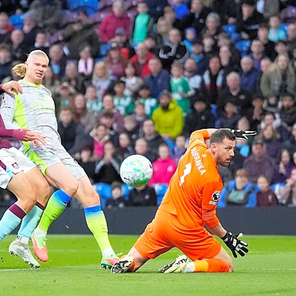 Man City top of Premier League as Haaland's winner relegates Burnley