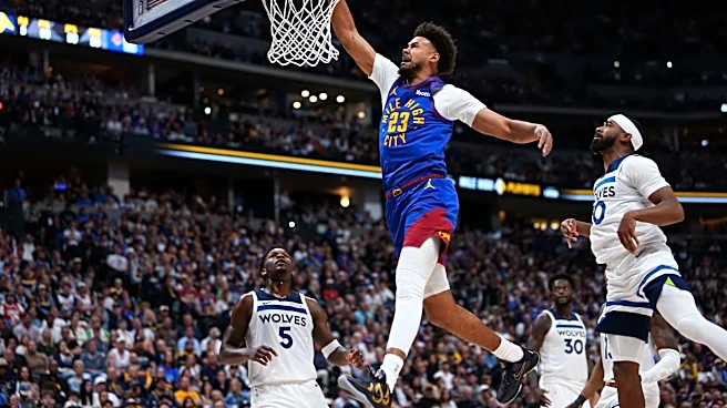 Nuggets aren't bothered by Jaden McDaniels' jabs in testy series against Wolves