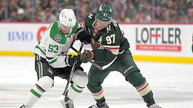 Stars and Wild go to OT tied at 3 in Game 3 after Duchene's power-play goal midway through 3rd