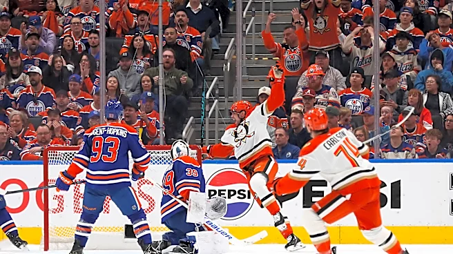 Gauthier breaks late tie as the Ducks beat the Oilers 6-4 in Game 2 to even series