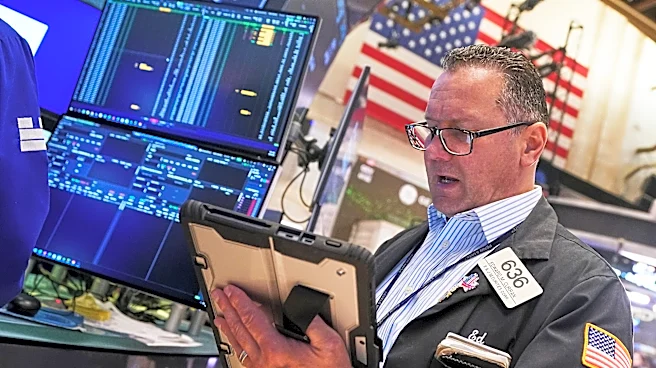 US stocks edge back from their records and oil prices yo-yo