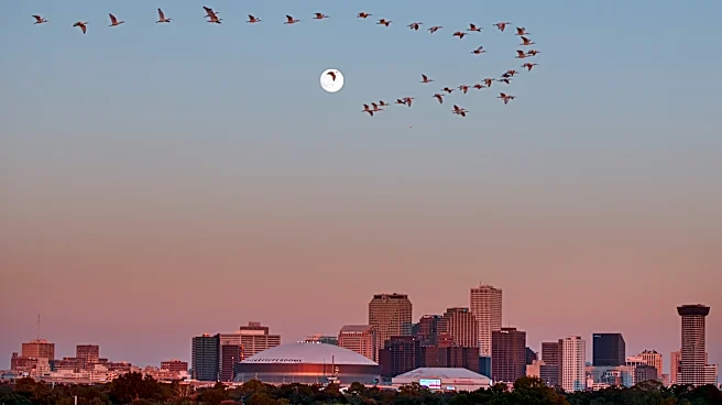 Authorities say they arrested a man planning a mass shooting at a large New Orleans festival