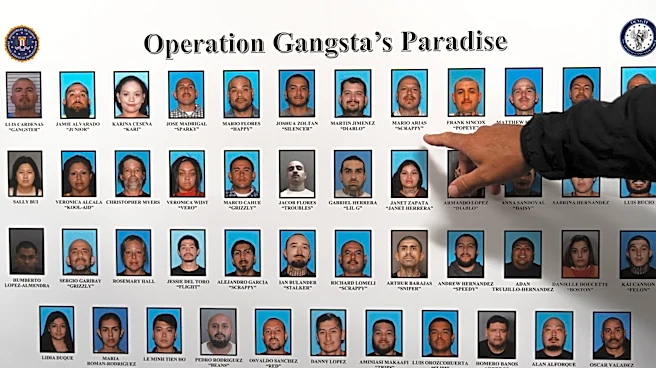 Federal authorities arrest 2 dozen Mexican Mafia members and associates in California