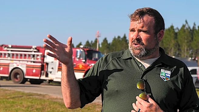 Debris from Hurricane Helene is helping fuel Georgia's wildfires