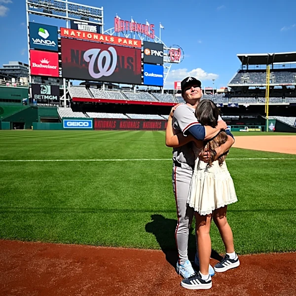 Ritchie allows HR on first big league pitch, then leads Braves over Nats 7-2 for 8th win in 9 games