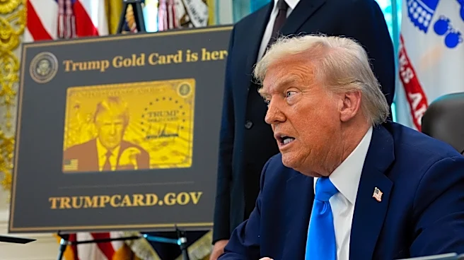 Trump's 'gold card' visa starting at $1 million granted to just 1 person so far, White House says