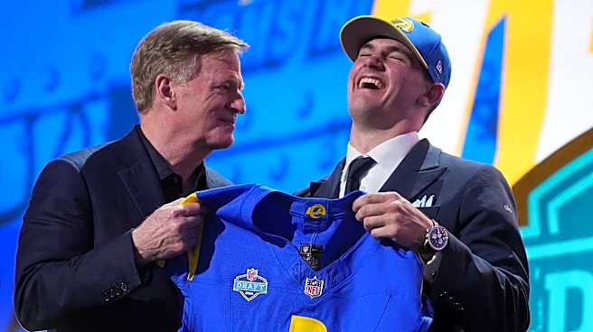 Rams choose QB Ty Simpson at No. 13, securing their successor for Matthew Stafford