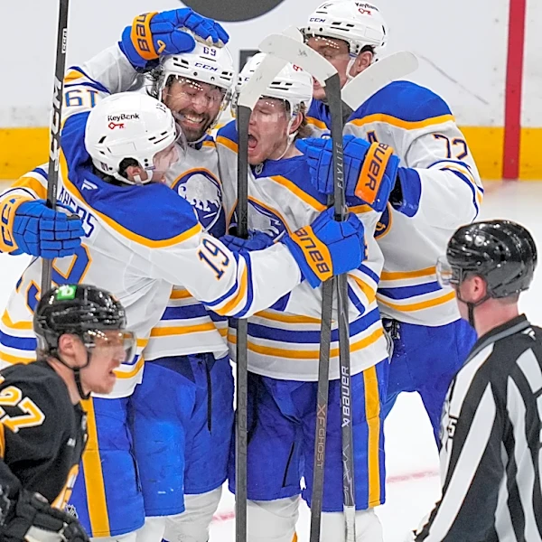 Sabres rally to beat Bruins 3-1, take 2-1 lead in NHL playoff series