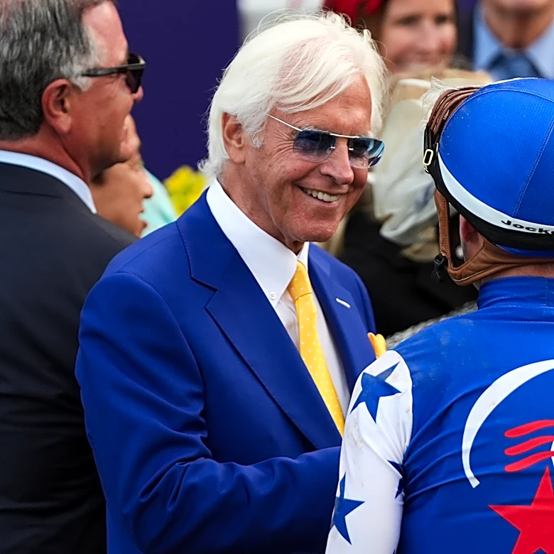 Bob Baffert names record $10.5M colt Zedan after it joins his Santa Anita stable