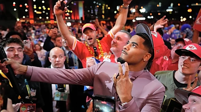 Chiefs trade up to draft LSU CB Mansoor Delane at No. 6, pick Clemson DT Peter Woods at No. 29