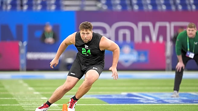 Panthers select Georgia OT Monroe Freeling with the 19th pick in the NFL draft