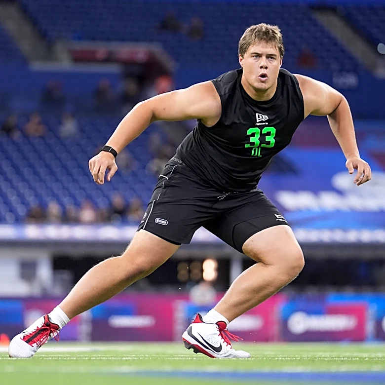 Patriots select Utah left tackle Caleb Lomu with 28th pick in NFL draft