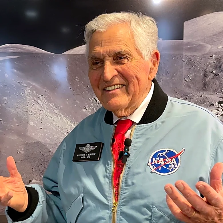 Q&A: Apollo astronaut Schmitt talks about getting back to the moon and life in the universe
