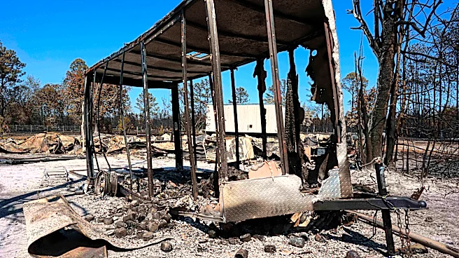 Georgia blaze shows how climate change has led to more wildfires in the East