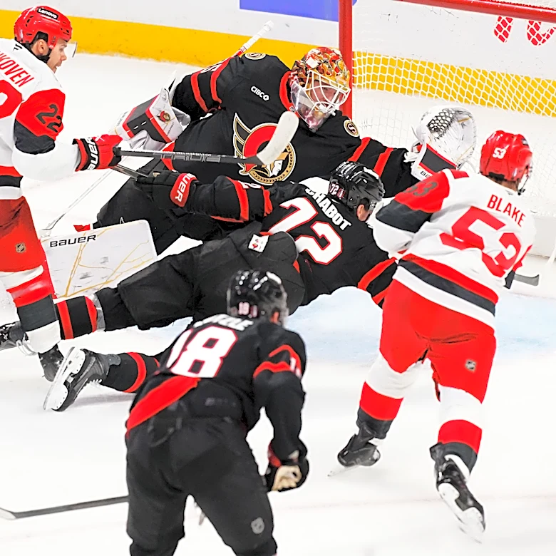 Hurricanes beat the Senators 2-1 to take a 3-0 series lead