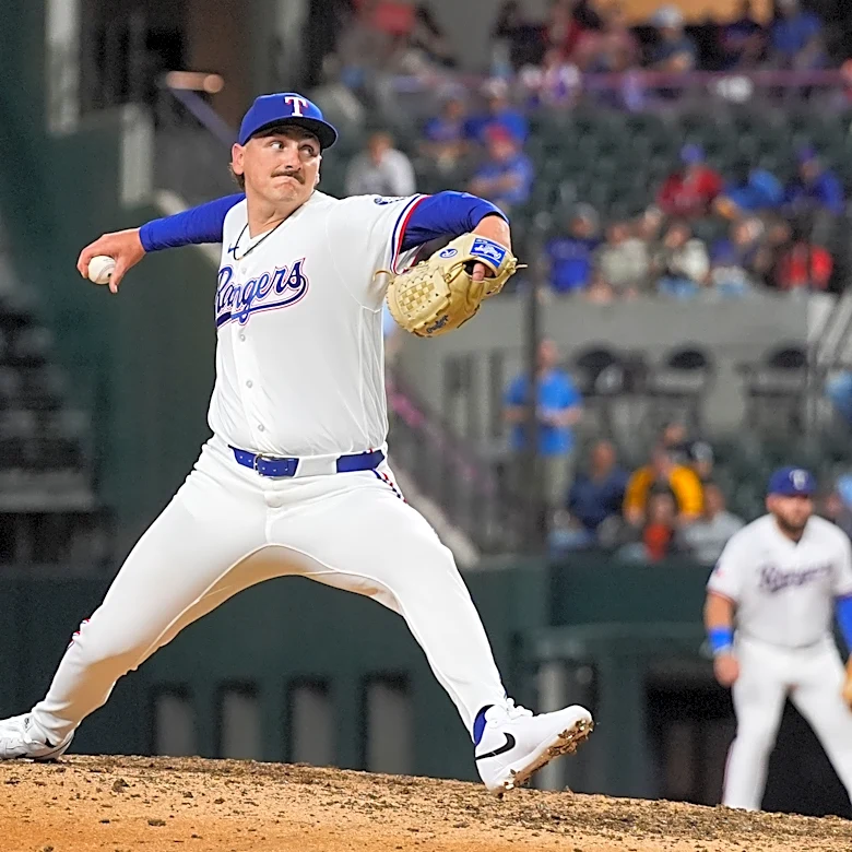 Journeyman Peyton Gray makes MLB debut with Rangers at age 30, gets 1st K against Bucs' Griffin