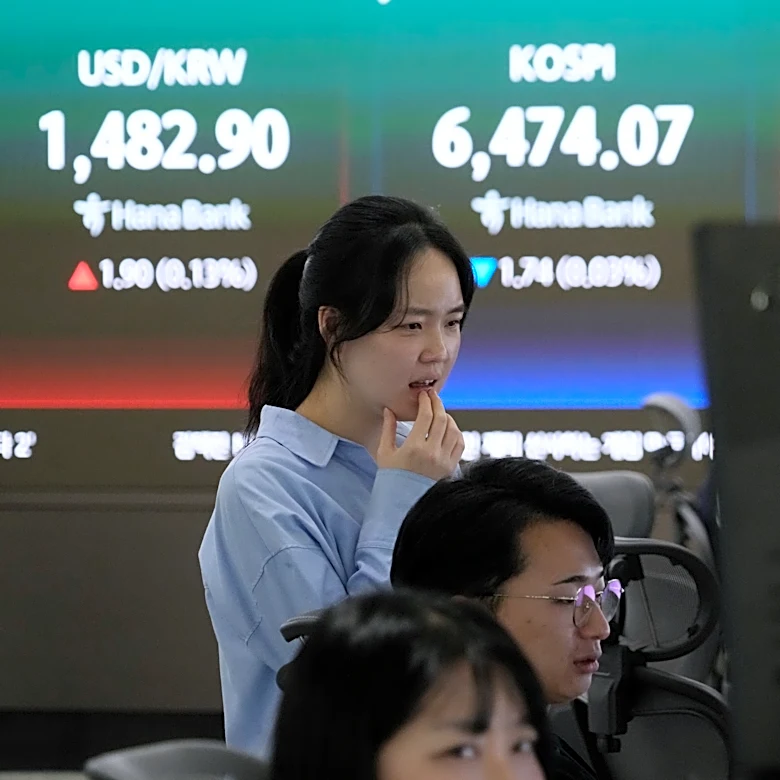 Stocks mostly decline as the Iran war standoff pushes oil prices higher