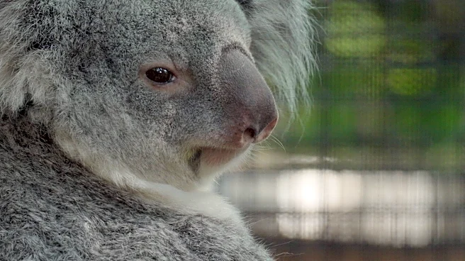 Meet the baby koala hiding in its mom’s pouch at a Florida zoo’s new Outback habitat