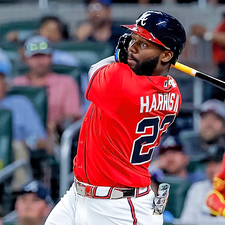 Harris delivers as a pinch-hitter for the Braves, leading 5-3 win over slumping Phillies