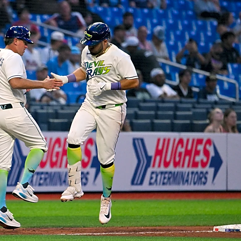 Caminero and Aranda each homer twice as the Rays beat the Twins 6-2