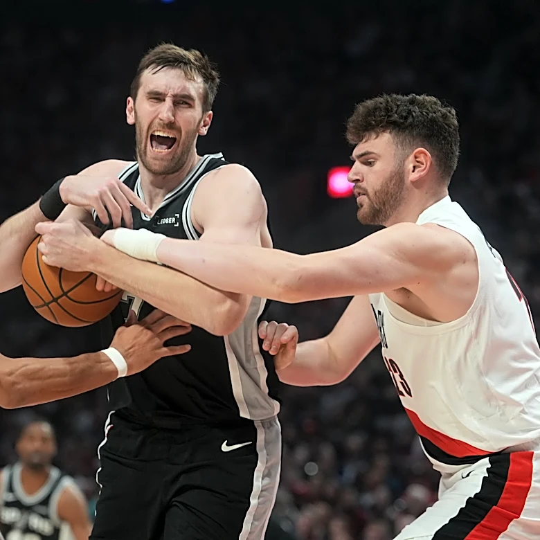 Spurs beat Trail Blazers 120-108 without Wembanyama to take 2-1 series lead