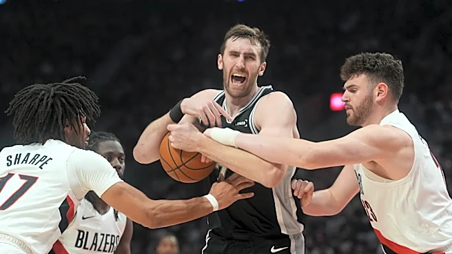 Spurs beat Trail Blazers 120-108 without Wembanyama to take 2-1 series lead