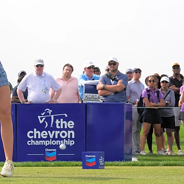 Nelly Korda slows her torrid pace and settles for 5-shot lead in Chevron Championship