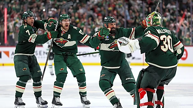 Boldy's deflection late in 1st OT lifts Wild past Stars 3-2 to tie series at 2