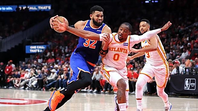 Towns has a triple-double and the Knicks beat the Hawks 114-98 to tie the series at 2-2