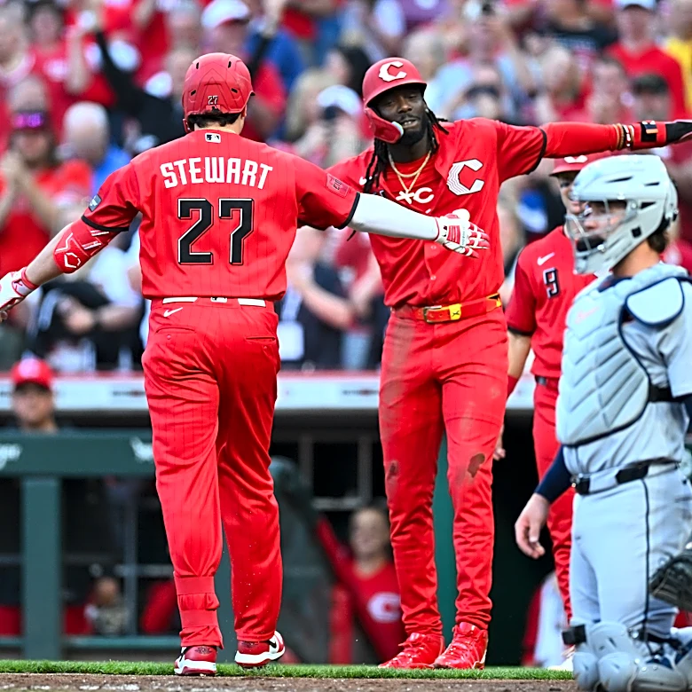 Sal Stewart's 3-run HR, 5 RBIs, help Reds beat Tigers 9-2